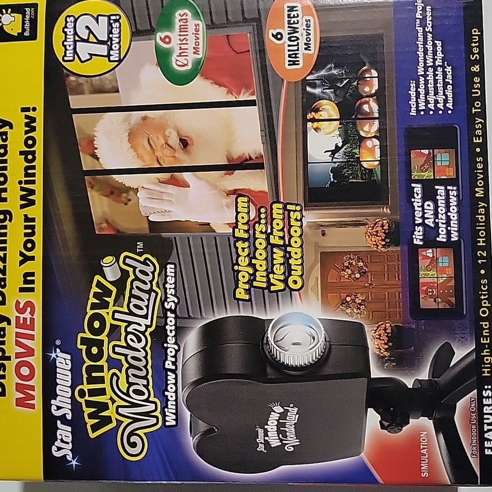Star Shower Window Wonderland Projector - Picture 2 of 3